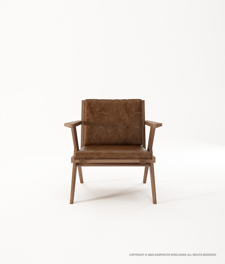 TRIBUTE Easy Chair w/ Leather