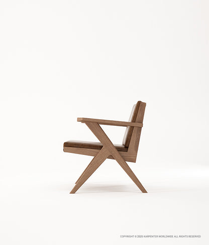 TRIBUTE Easy Chair w/ Leather