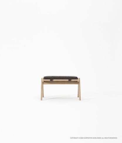 TRIBUTE Ottoman w/ Leather