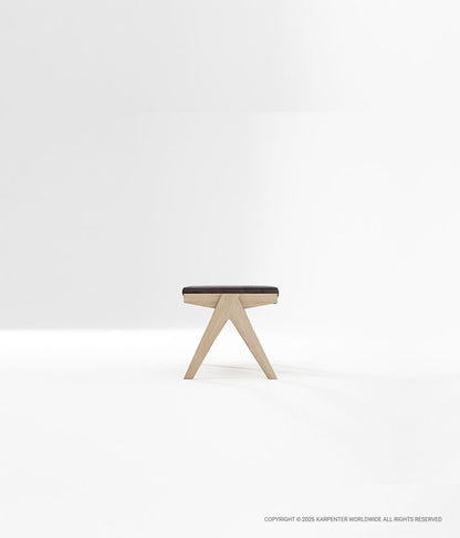 TRIBUTE Ottoman w/ Leather