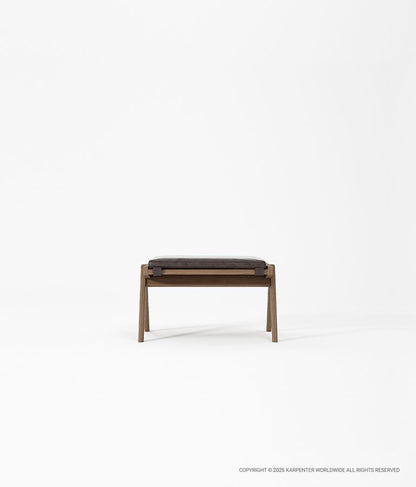 TRIBUTE Ottoman w/ Leather