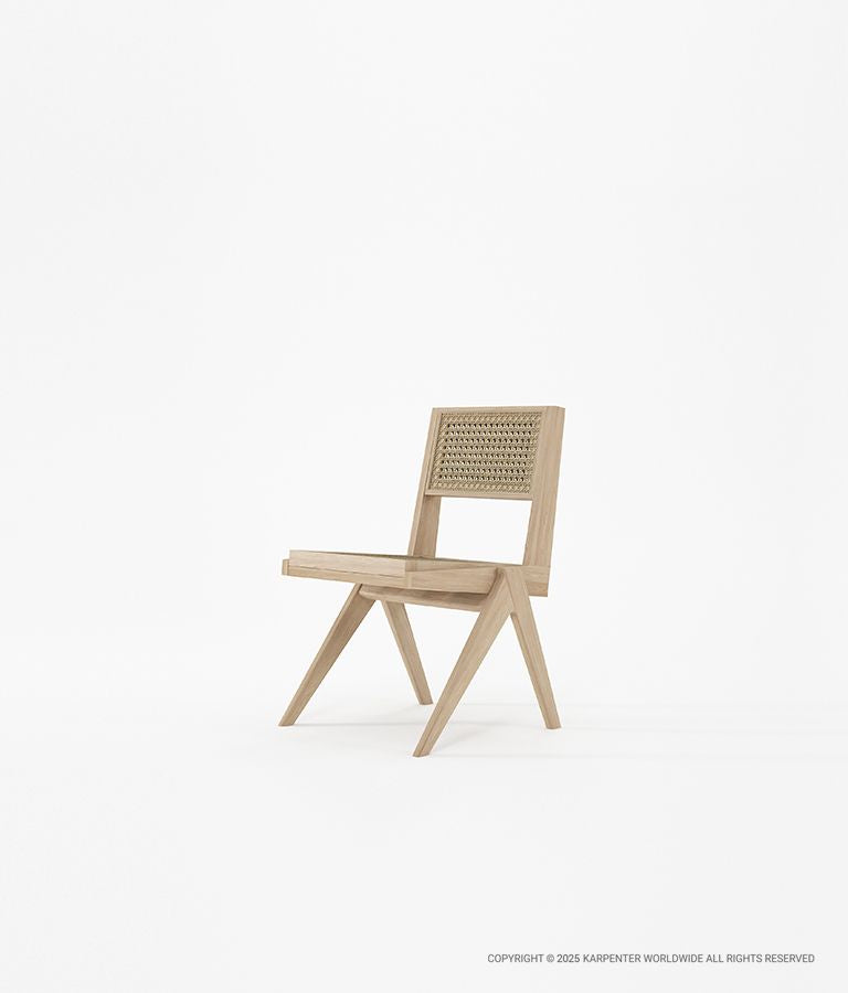 TRIBUTE Chair w/ Natural Rattan