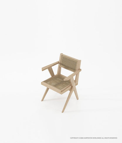 TRIBUTE Armchair w/ Natural Rattan