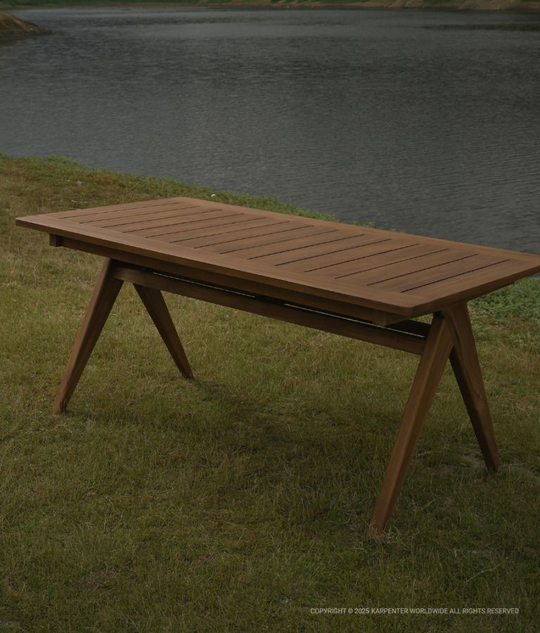 TRIBUTE OUTDOOR Rectangular Dining Table 180