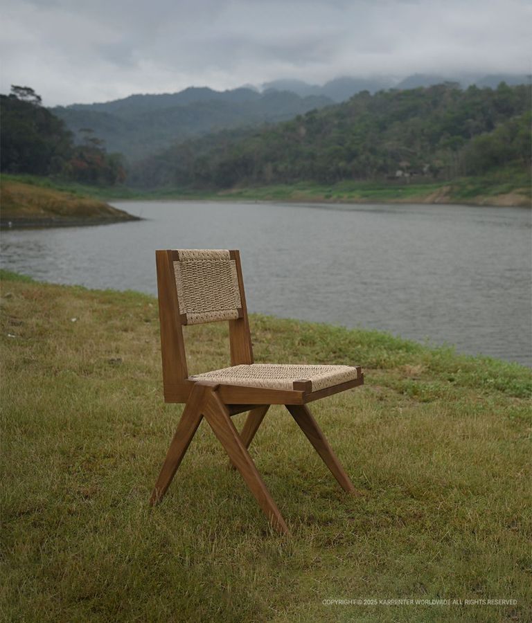 TRIBUTE OUTDOOR Chair w/ Hyacinth Paper Cord
