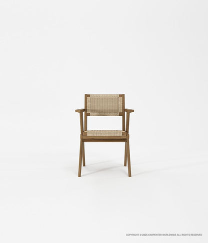 TRIBUTE OUTDOOR Arm Chair w/ Hyacinth Paper Cord