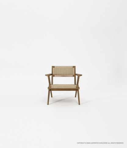 TRIBUTE OUTDOOR Easy Chair w/ Hyacinth Paper Cord