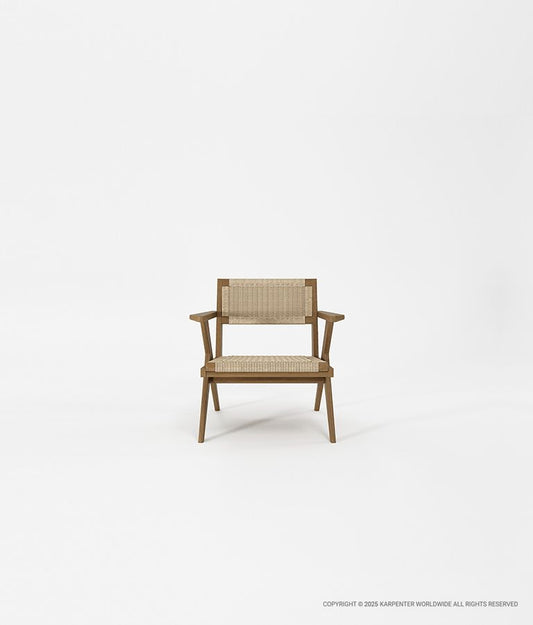 TRIBUTE OUTDOOR Easy Chair w/ Hyacinth Paper Cord