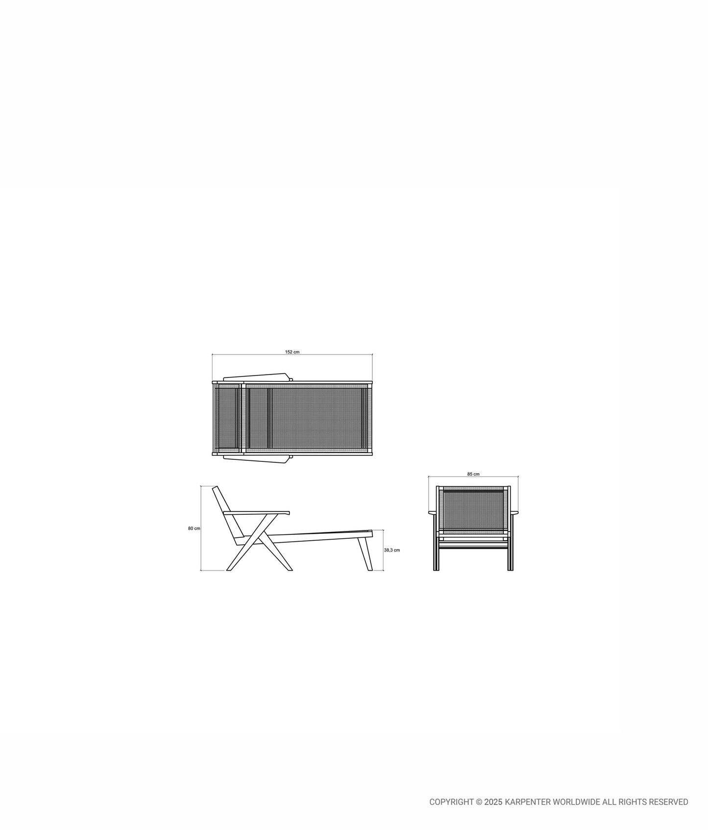 TRIBUTE OUTDOOR Lounger II