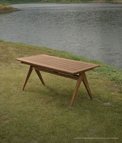 TRIBUTE OUTDOOR Rectangular Dining Table 160