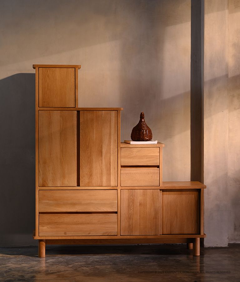 TANSU K Stairs Cabinet