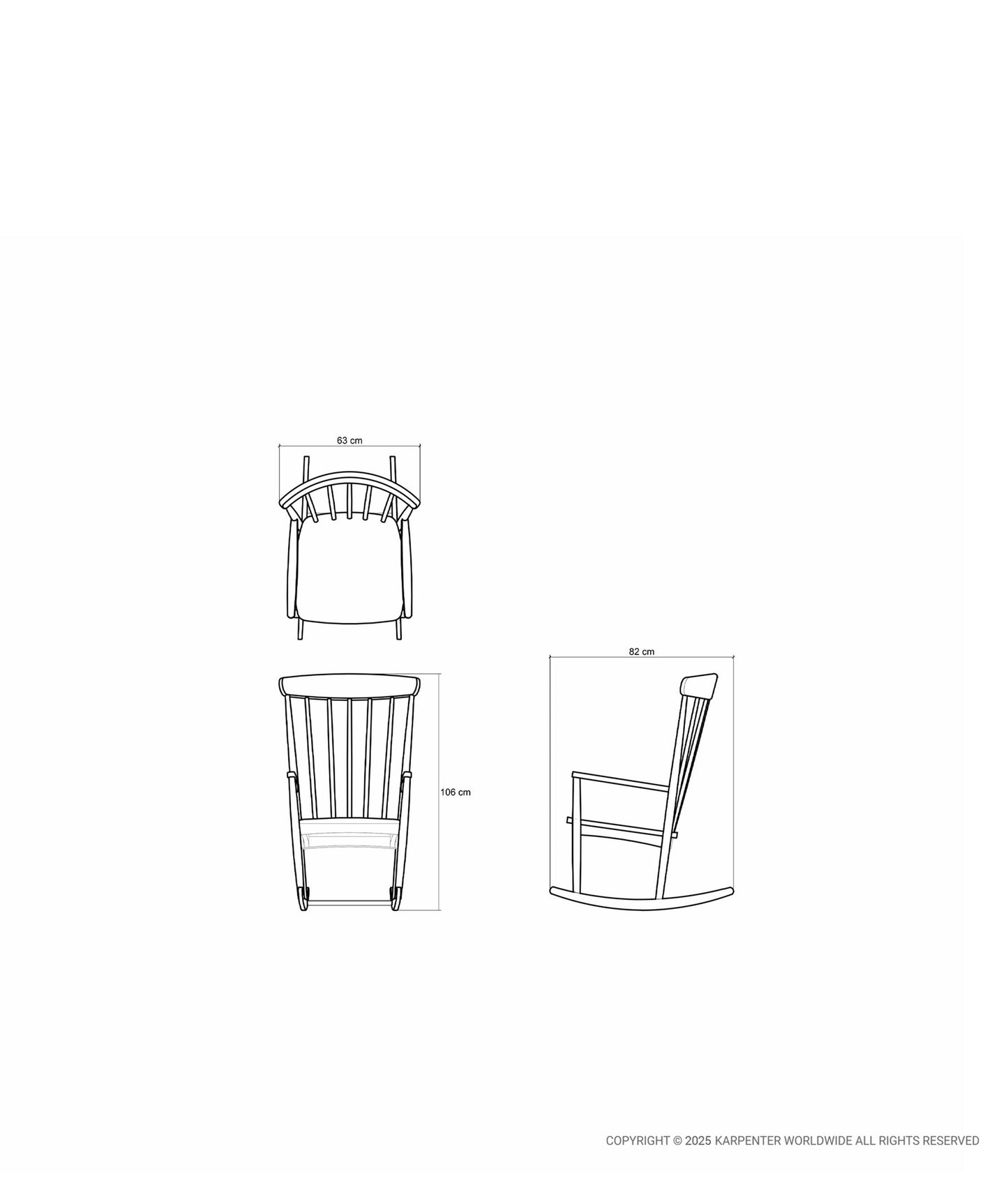 TWIST Rocking Chair