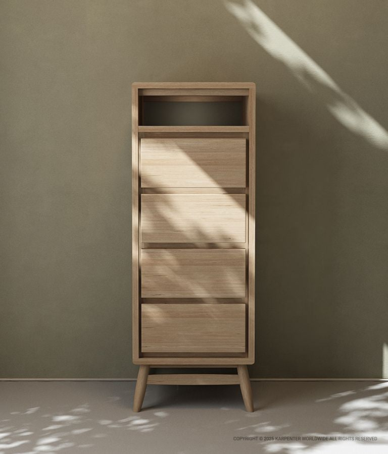TWIST Tall Boy w/ 4 Drawers
