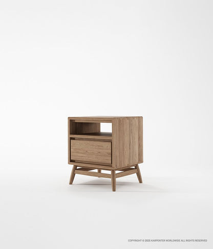 TWIST Side-Bedside Table w/ Drawer