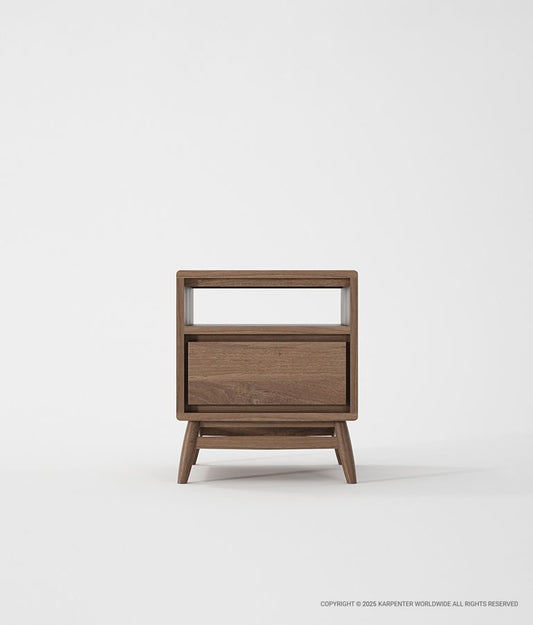 TWIST Side-Bedside Table w/ Drawer