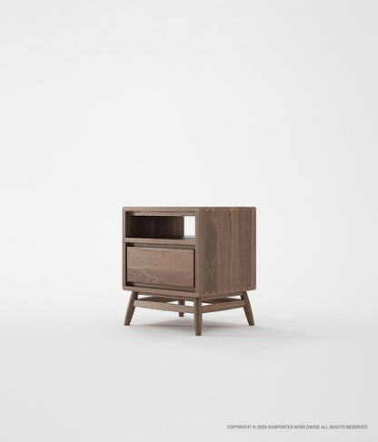 TWIST Side-Bedside Table w/ Drawer