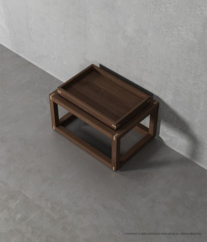 UP & DOWN Coffee Table Type 1 w/ Single Tray