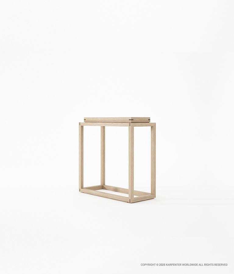 UP & DOWN Console Table w/ Single Long Tray