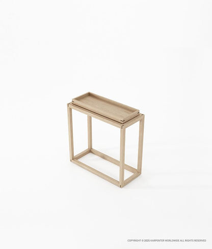UP & DOWN Console Table w/ Single Long Tray