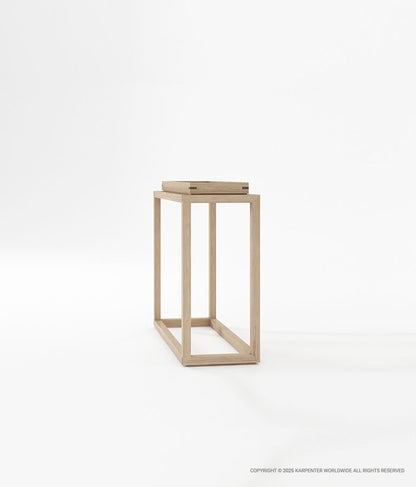 UP & DOWN Console Table w/ Single Long Tray