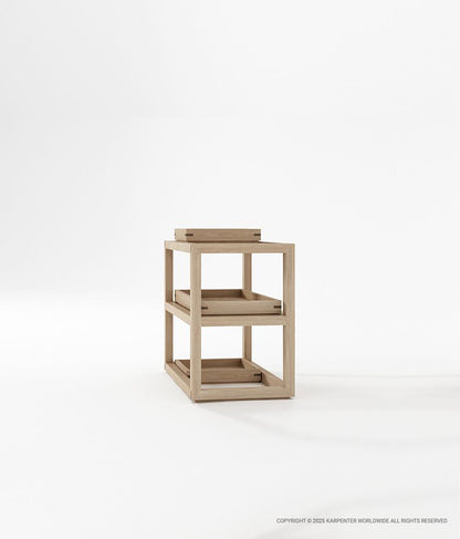 UP & DOWN Horizontal Rack Type 1 w/ 2 Small Trays & Single Large Tray