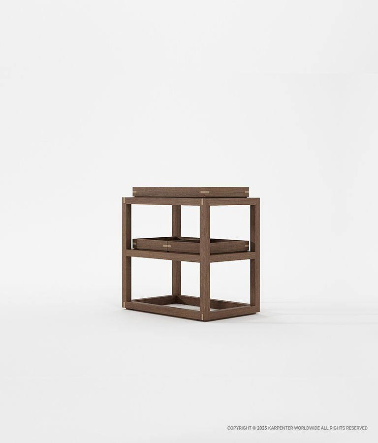 UP & DOWN Horizontal Rack Type 1 w/ 2 Small Trays & Single Large Tray