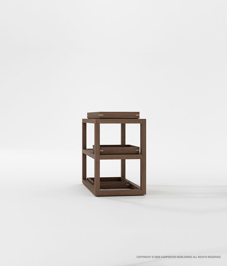 UP & DOWN Horizontal Rack Type 1 w/ 2 Small Trays & Single Large Tray