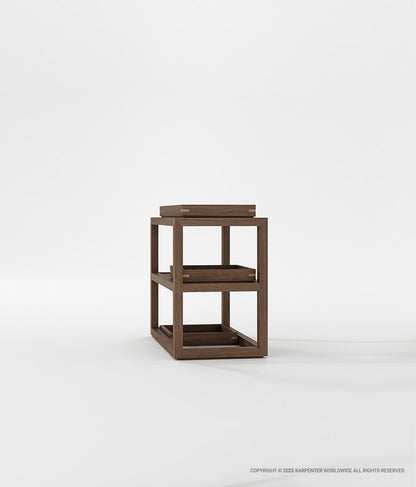 UP & DOWN Horizontal Rack Type 1 w/ 2 Small Trays & Single Large Tray