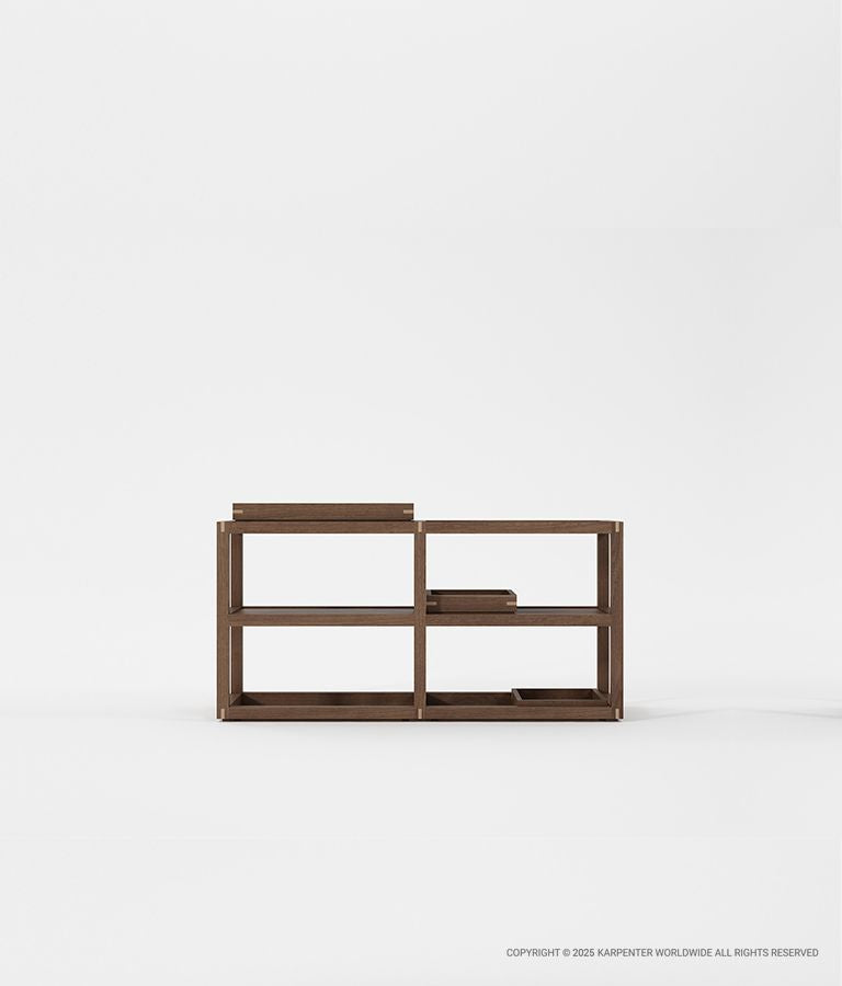 UP & DOWN Horizontal Rack Type 2 w/ 2 Small Trays & Single Large Tray