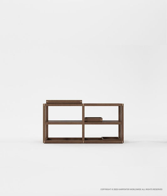 UP & DOWN Horizontal Rack Type 2 w/ 2 Small Trays & Single Large Tray