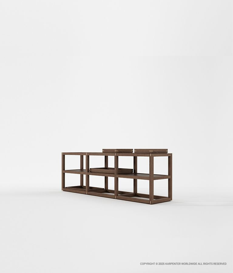 UP & DOWN Horizontal Rack Type 3 w/ 2 Small Trays & 2 Large Trays