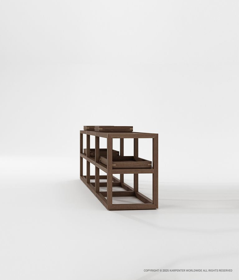 UP & DOWN Horizontal Rack Type 3 w/ 2 Small Trays & 2 Large Trays