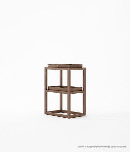 UP & DOWN Vertical Rack Type 1 w/ 2 Small Trays & Single Large Tray