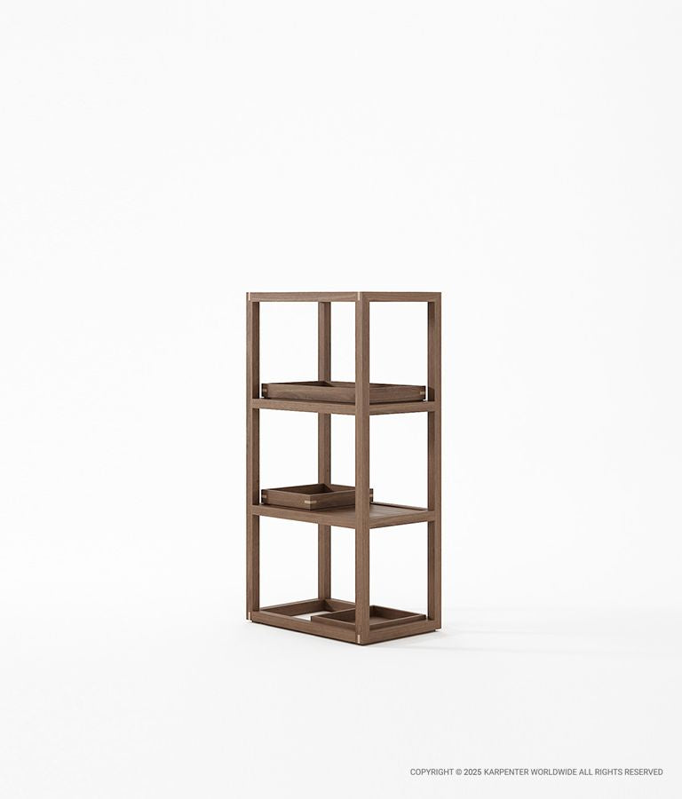 UP & DOWN Vertical Rack Type 2 w/ 2 Small Trays & Single Large Tray