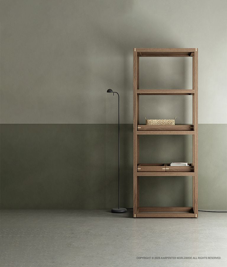UP & DOWN Vertical Rack Type 3 w/ 2 Small Trays & Single Large Tray