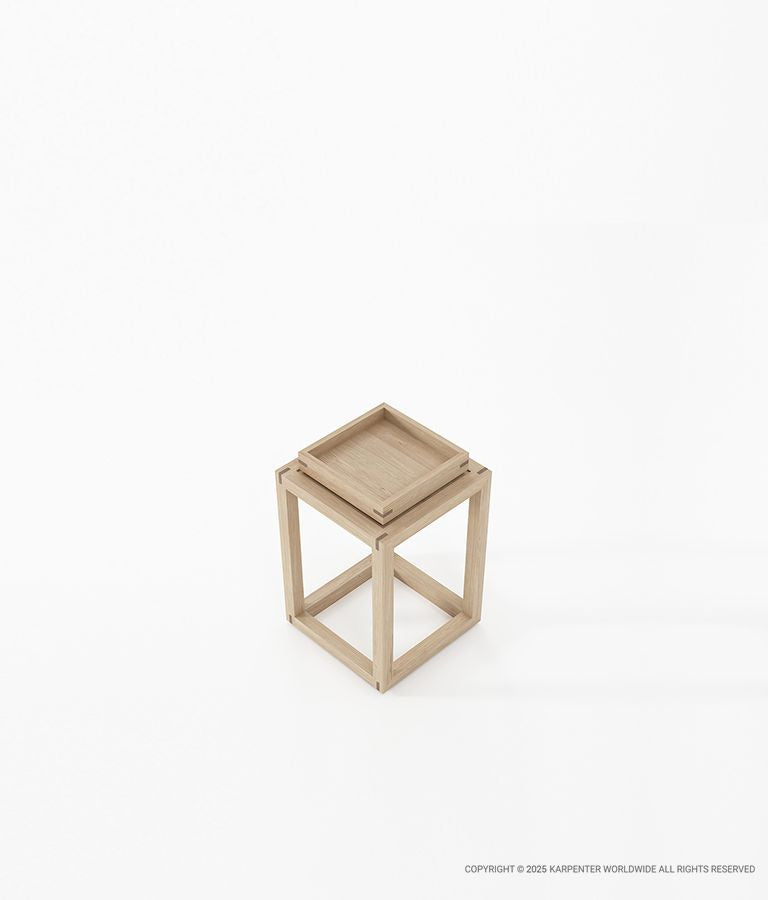 UP & DOWN Side Table w/ Single Tray
