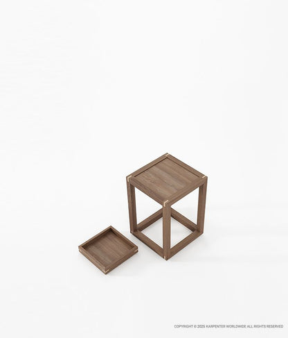 UP & DOWN Side Table w/ Single Tray