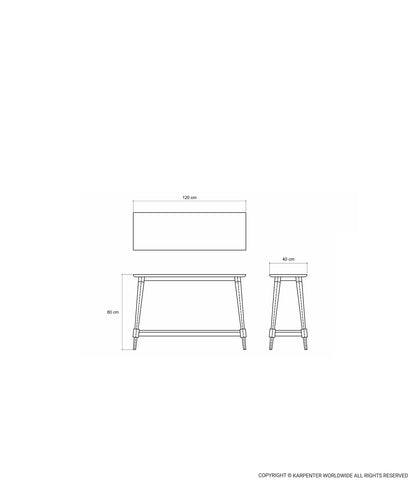 VINTAGE Console Table