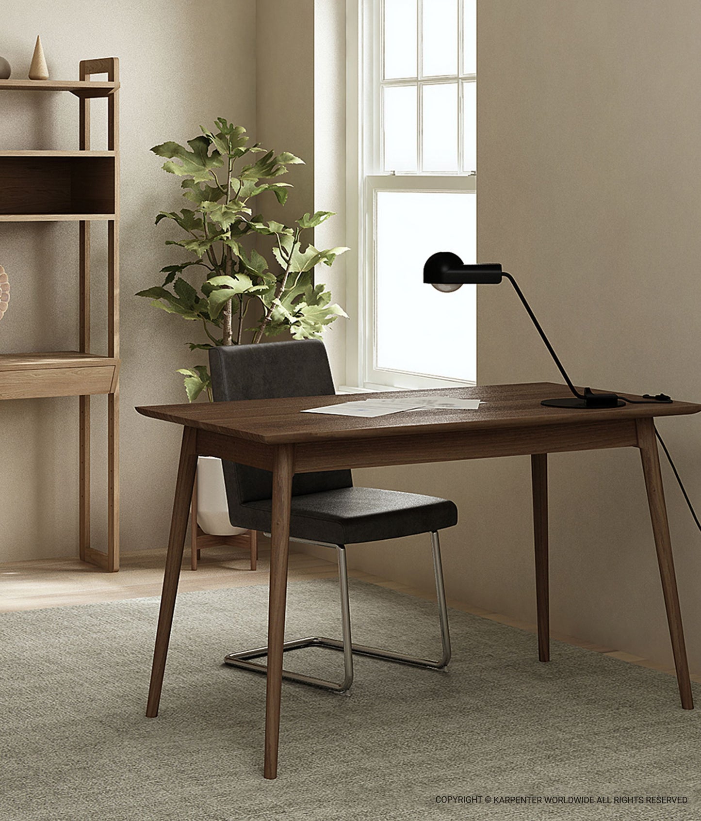 VINTAGE Desk Table w/ Drawer