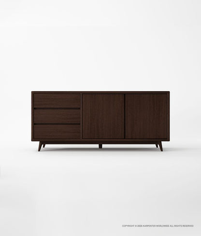 VINTAGE Sideboard w/ 3 Drawers & 2 Doors