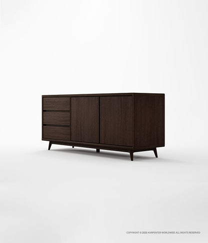 VINTAGE Sideboard w/ 3 Drawers & 2 Doors
