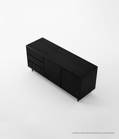 VINTAGE Sideboard w/ 3 Drawers & 2 Doors