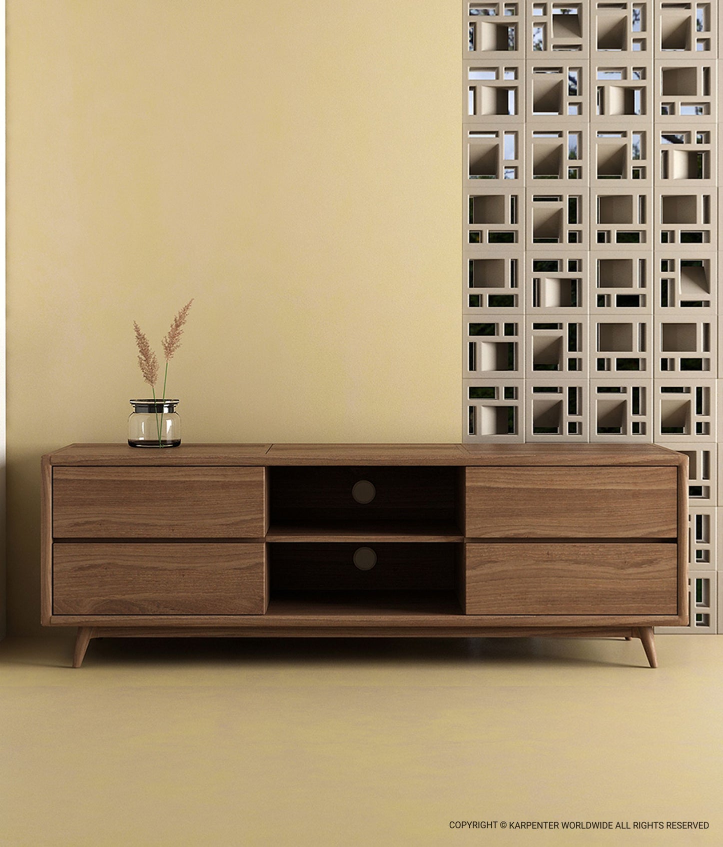 VINTAGE Media Cabinet
