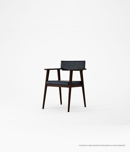 VINTAGE Armchair with Leather