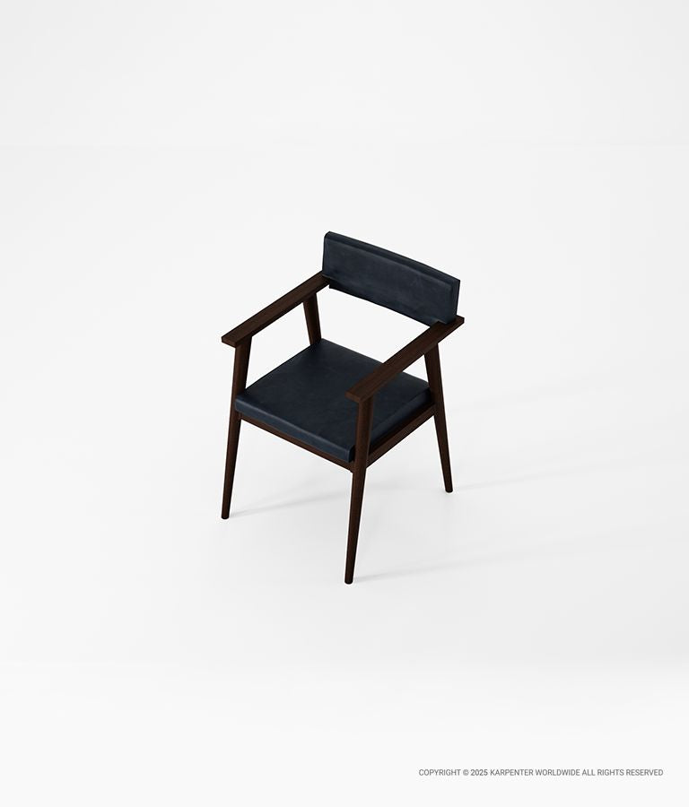 VINTAGE Armchair with Leather