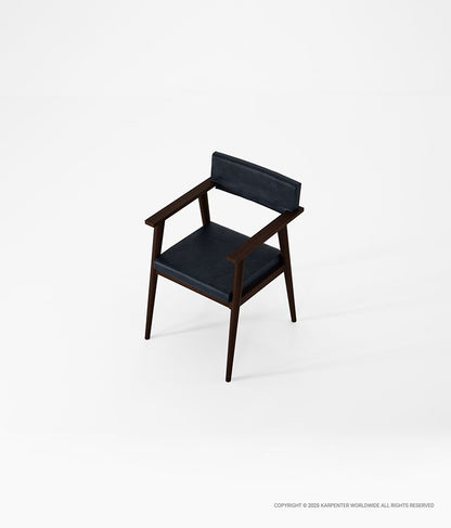 VINTAGE Armchair with Leather