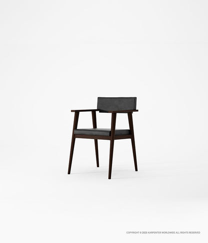 VINTAGE Armchair with Leather