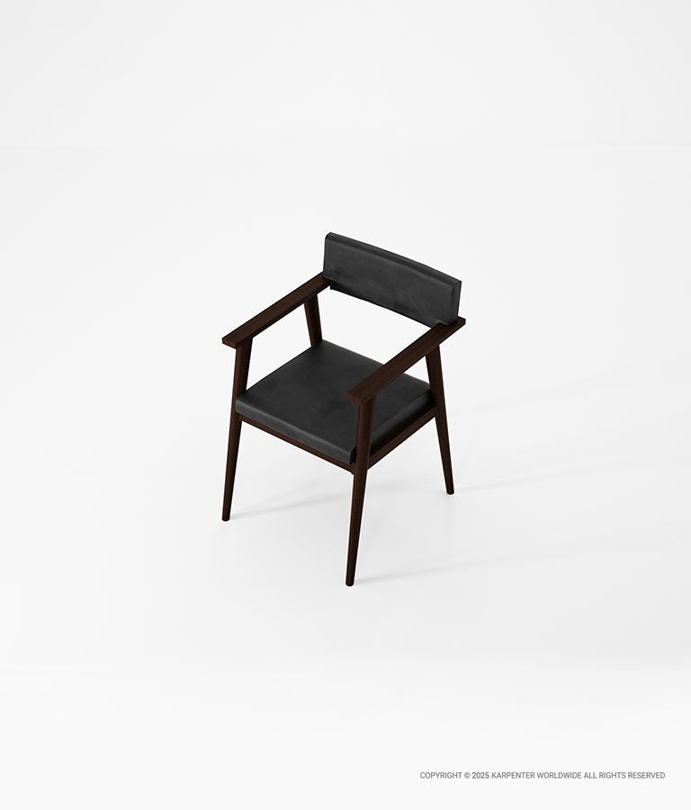 VINTAGE Armchair with Leather
