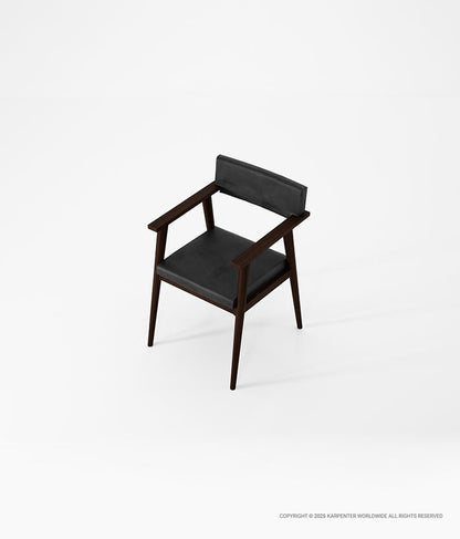 VINTAGE Armchair with Leather