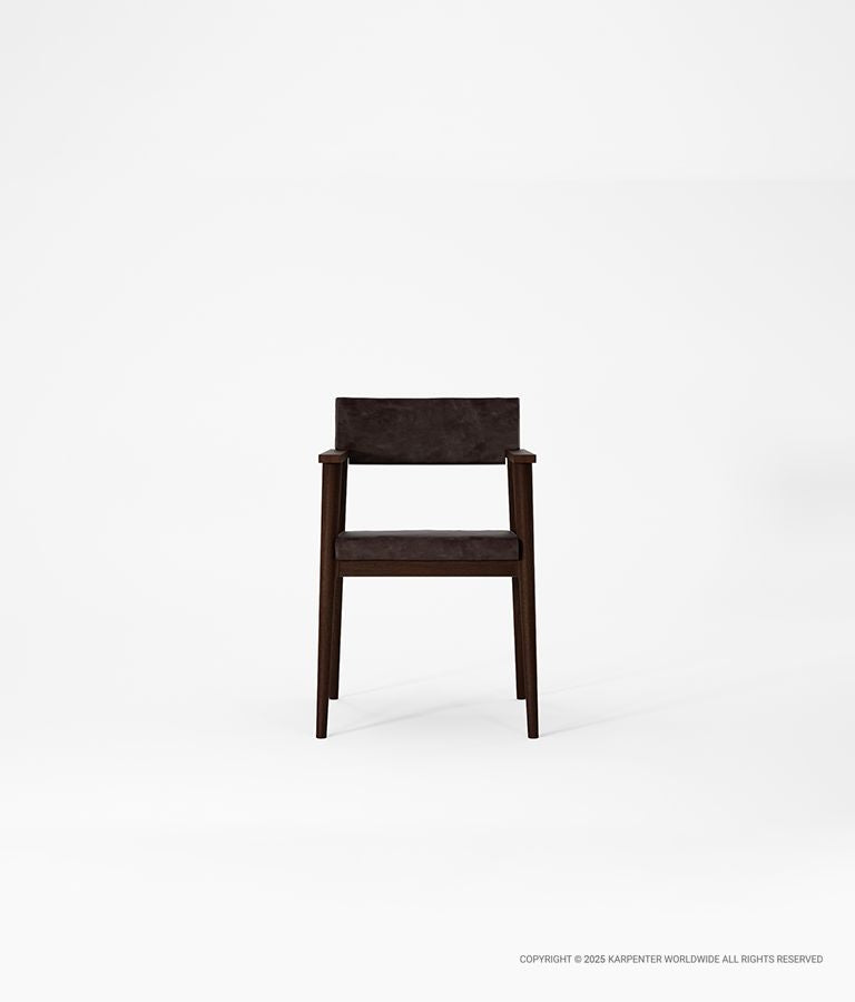 VINTAGE Armchair with Leather